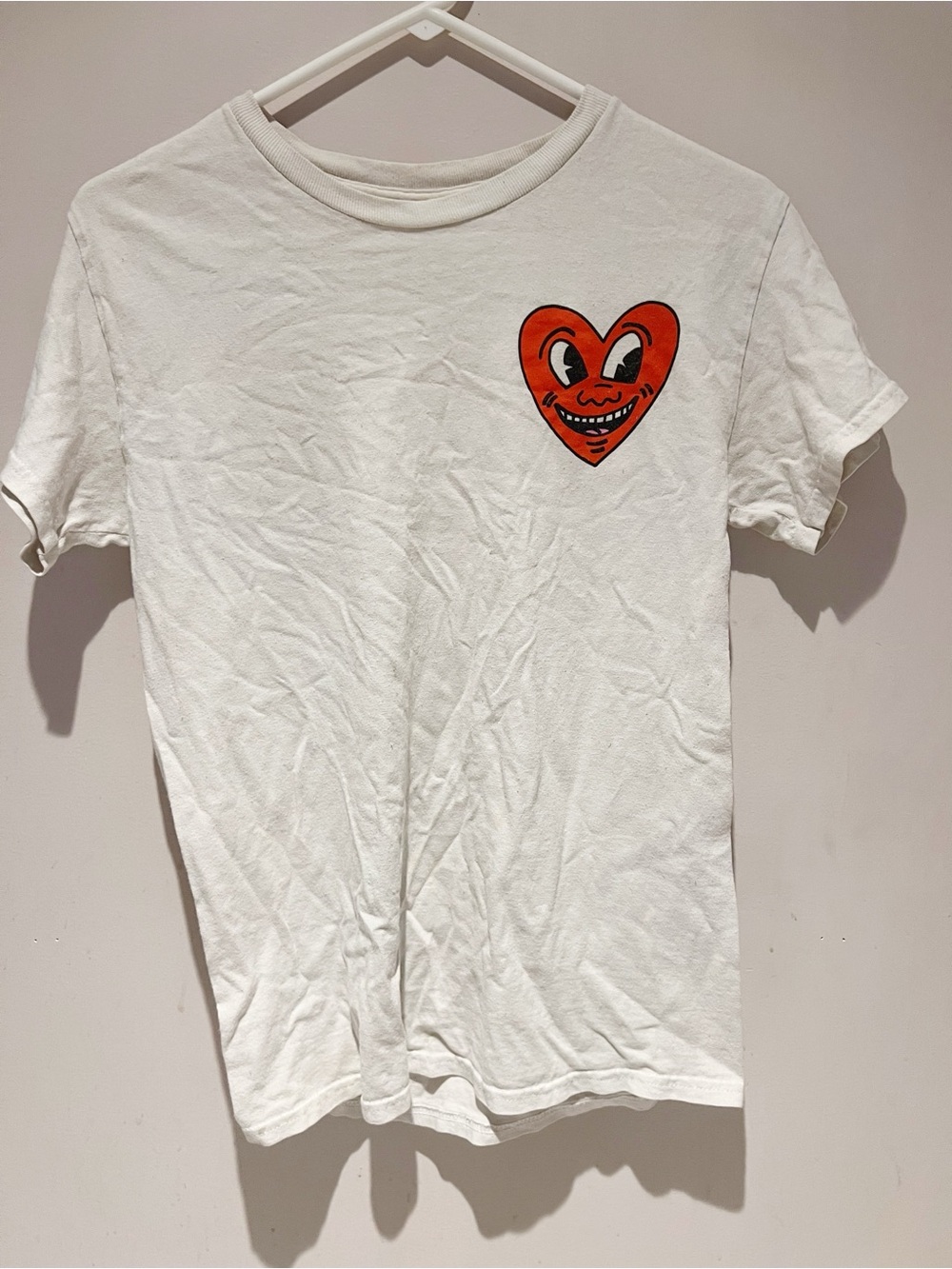 Keith Haring Heart T-Shirt - Picture 3 of 7